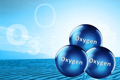 Молекула озона состоит из трех атомов кислорода
