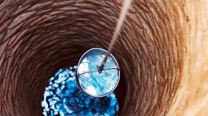 Очистка воды из колодца без затрат